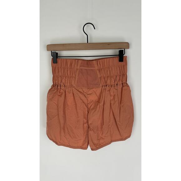 Free People Movement The Way Home Shorts Womens Medium Athletic New Terra Cott - Picture 3 of 4